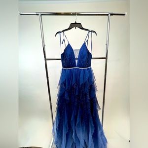 Deep Blue Gown
